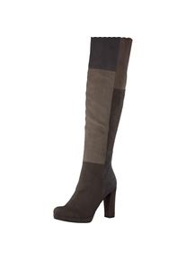 Tamaris, Damen Stiefel Patchwork, Grau