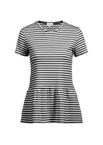 armedangels, Damen T-Shirt 'Maarlis', Schwarz / Weiß