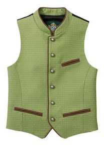 Hammerschmid, Trachtengilet, Braun / Hellgrün / Schwarz