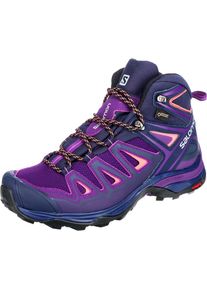 Salomon, Damen Wanderschuhe 'X ULTRA 3 MID GTX', Blau / Lila