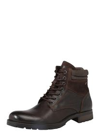 Jack & Jones JACK & JONES, Herren Leder Stiefel, Braun