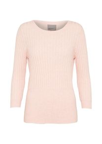 Véro Moda VERO MODA, Damen Pullover 'Ava Svea', Rosa