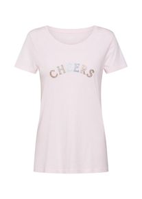 GAP, Damen Shirt 'SH SS FAVE CREW GR', Rosa