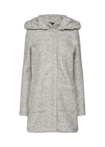 Review, Damen Mantel, Graumeliert