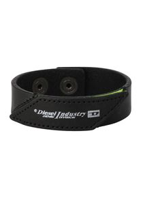 Diesel, Herren Armband 'A-PATCH', Schwarz