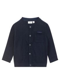 name it, M&auml;dchen Langarm Strick-Cardigan, Dunkelblau