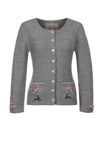 Stockerpoint, Damen Jacke 'Valetta', Dunkelgrau / Grün / Pink