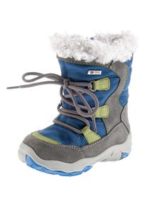 Elefanten, Winterstiefel 'GERRIT', Blau / Rauchgrau / Apfel / Wei&szlig;