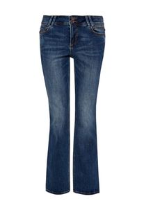 s.Oliver RED LABEL, Damen Smart Bootcut: Stretch-Denim, Blue Denim