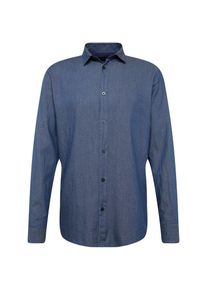 Selected Homme, Herren Hemd 'Kris', Dunkelblau / Weiß
