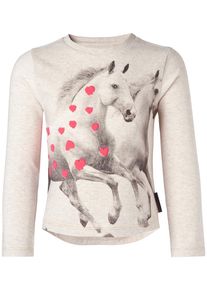 Noppies, M&auml;dchen Langarmshirt Gatesville, Wei&szlig;