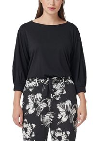 TRIANGLE, Damen Jerseyshirt, Schwarz