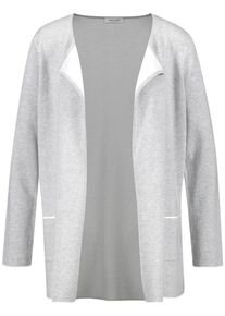 Gerry Weber, Damen Strickjacke, Hellgrau