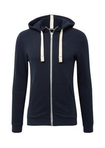 Tom Tailor Denim, Herren Sweatjacke, Navy / Wei&szlig;