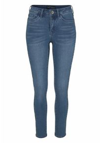 Arizona, Damen Jeans, Blue Denim / Silber