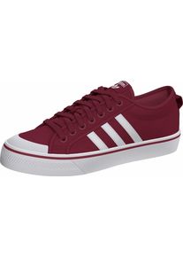 adidas originals, Herren Sneaker 'Nizza', Kirschrot / Wei&szlig;