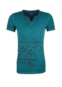 Q/S Designed By, Herren Shirt, Petrol