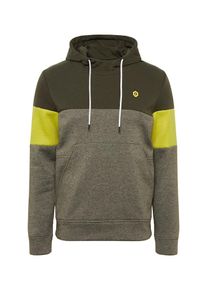 Jack & Jones JACK & JONES, Herren Sweatshirt 'JCOMART SWEAT HOOD', Gelb / Dunkelgrün