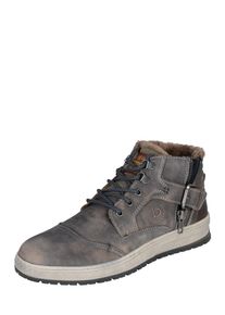 Bugatti, Herren Sneaker mit Schnalle, Grau