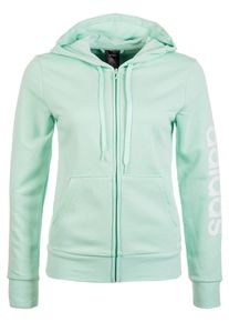 adidas Performance, Damen Sweatjacke 'Essentials Linear', Mint / Weiß
