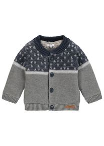 Noppies, Strickjacke 'Victoria', Navy / Grau / Wei&szlig;