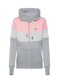 alife and kickin, Damen Sweatjacke, Graumeliert / Mischfarben