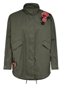 Only, Damen Detailreiche Jacke, Oliv