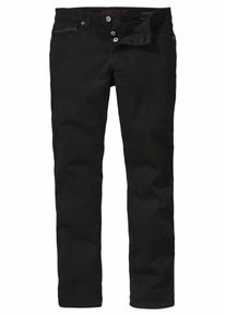 Bruno Banani, Herren Straight-Jeans, Schwarz