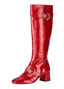 Heine, Damen Stiefel, Rot