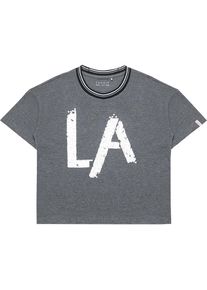 Esprit, Mädchen T-Shirt mit Wendepailletten für Mädchen, Dunkelgrau / Schwarz / Weiß