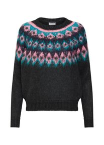 Noisy may, Damen Pullover, Anthrazit / Mischfarben