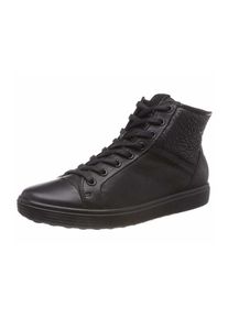 Ecco, Damen Schnürschuhe, Schwarz