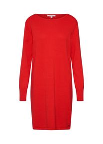 Tom Tailor Denim, Damen Kleid 'basic knit dress', Feuerrot