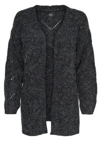 Only, Damen Cardigan 'HAVANA', Dunkelgrau