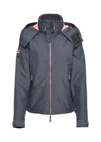 Superdry, Damen Jacke 'ARCTIC', Grau / Hellpink