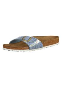 Birkenstock, Damen Pantoletten 'Madrid', Hellblau