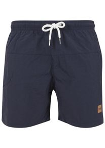 Urban Classics, Herren Badeshorts 'Block Swim Shorts', Navy