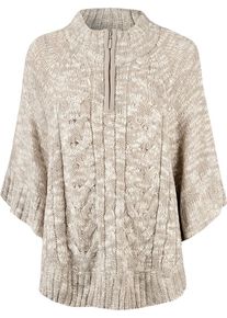Blue Seven, Damen Poncho, Beige
