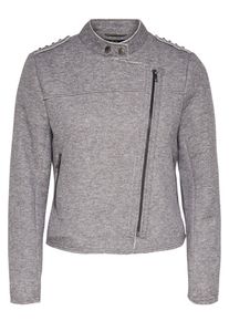 Only, Damen Nieten Jacke, Grau