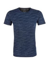 s.Oliver RED LABEL, Herren Shirt, Dunkelblau / Blaumeliert
