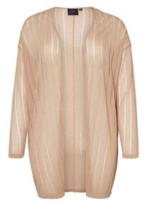 JUNAROSE, Damen Strickjacke, Beige