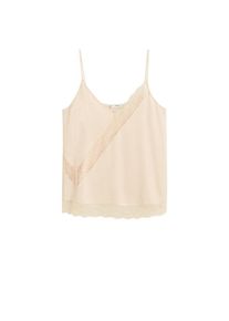 Mango, Damen Top 'Lady-i', Beige