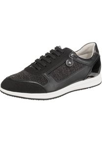 Geox, Damen Sneakers, Schwarz