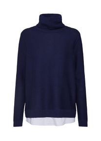 Esprit, Damen Pullover, Navy / Wei&szlig;