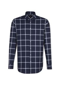 Seidensticker, Herren Hemd 'Modern', Navy / Weiß