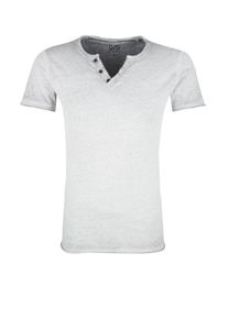 Q/S Designed By, Herren Shirt, Graumeliert