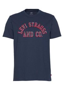 Levi's LEVI'S, Herren T-Shirt 'Graphic', Indigo / Rot / Wei&szlig;