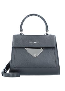 Coccinelle, Damen Handtasche, Schwarz / Silber