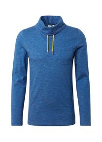 Tom Tailor, Herren T-Shirt, Himmelblau / Limone