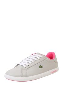 Lacoste, Damen Sneaker 'GRADUATE', Grau / Pink / Wei&szlig;
